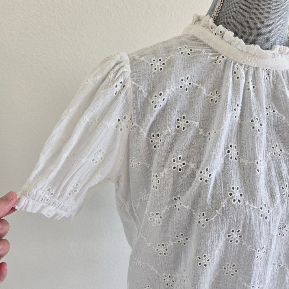 Free People Letters To Juliet Top in White size XS - Picture 6 of 16